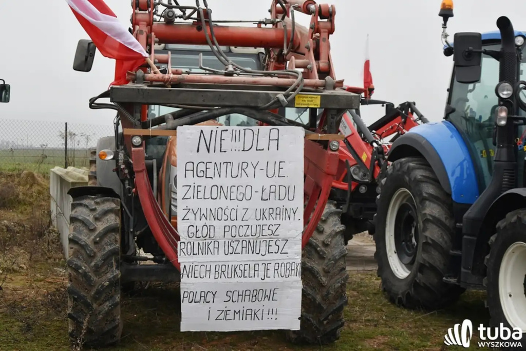 Protest rolników. 