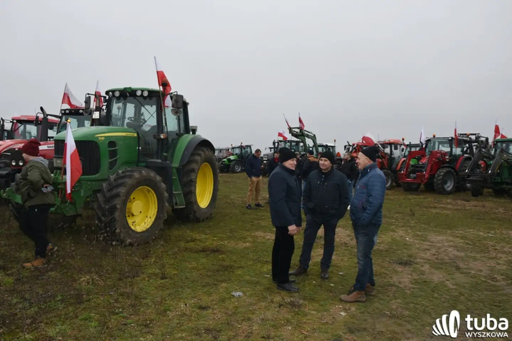 Protest rolników. 