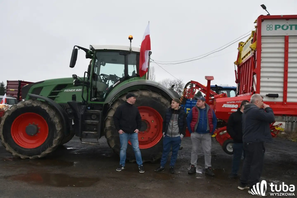 Protest rolników. 