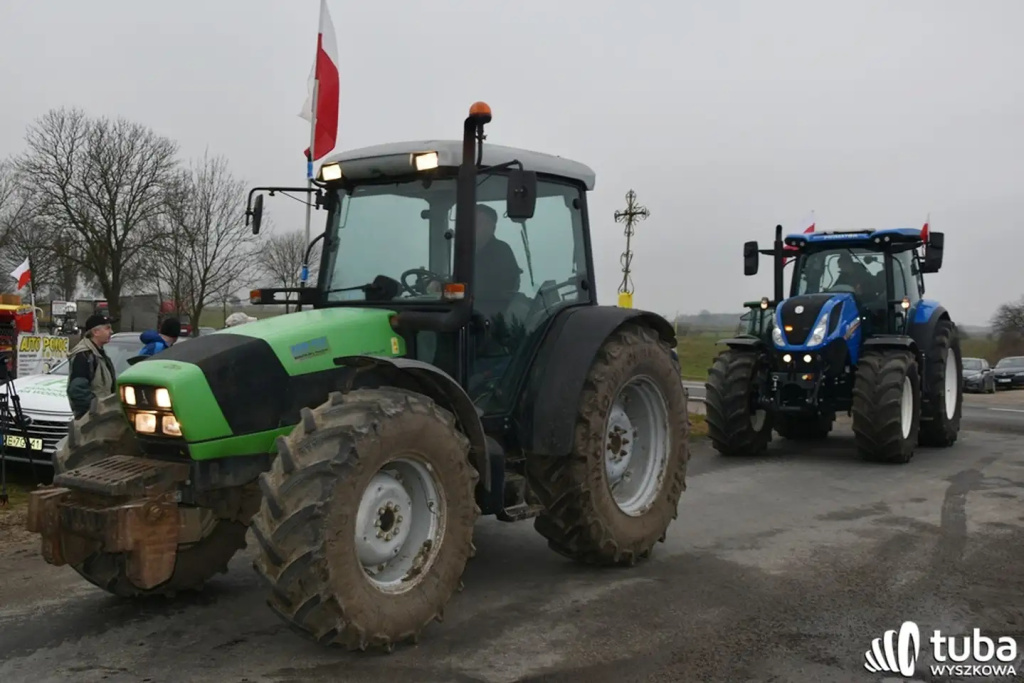 Protest rolników. 