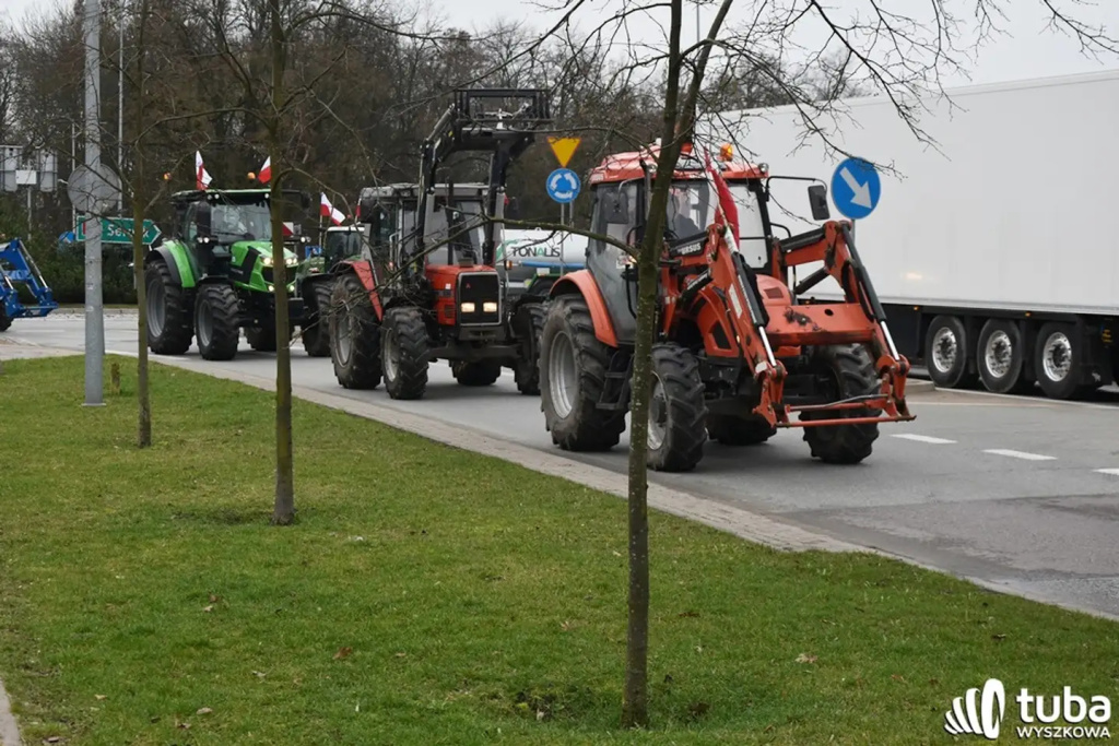 Protest rolników. 