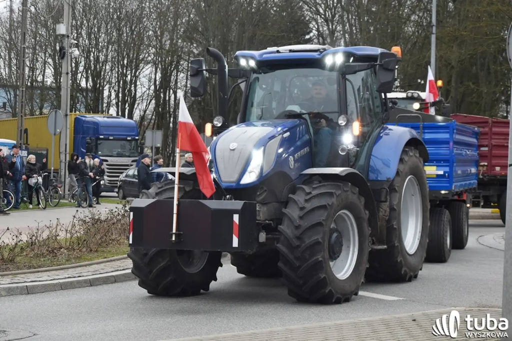 Protest rolników. 