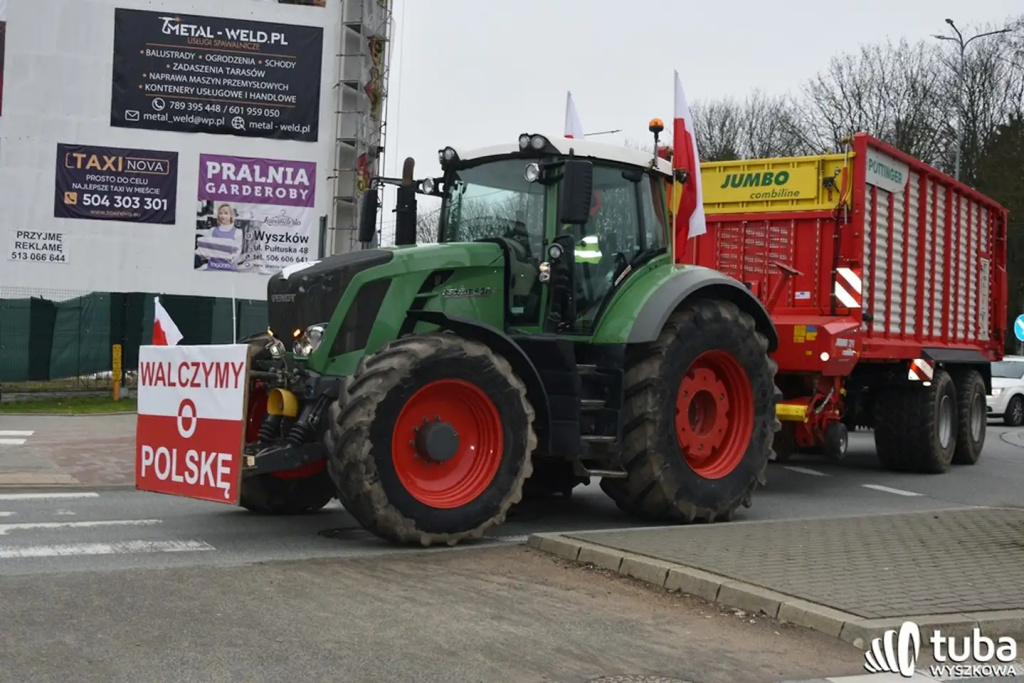 Protest rolników. 