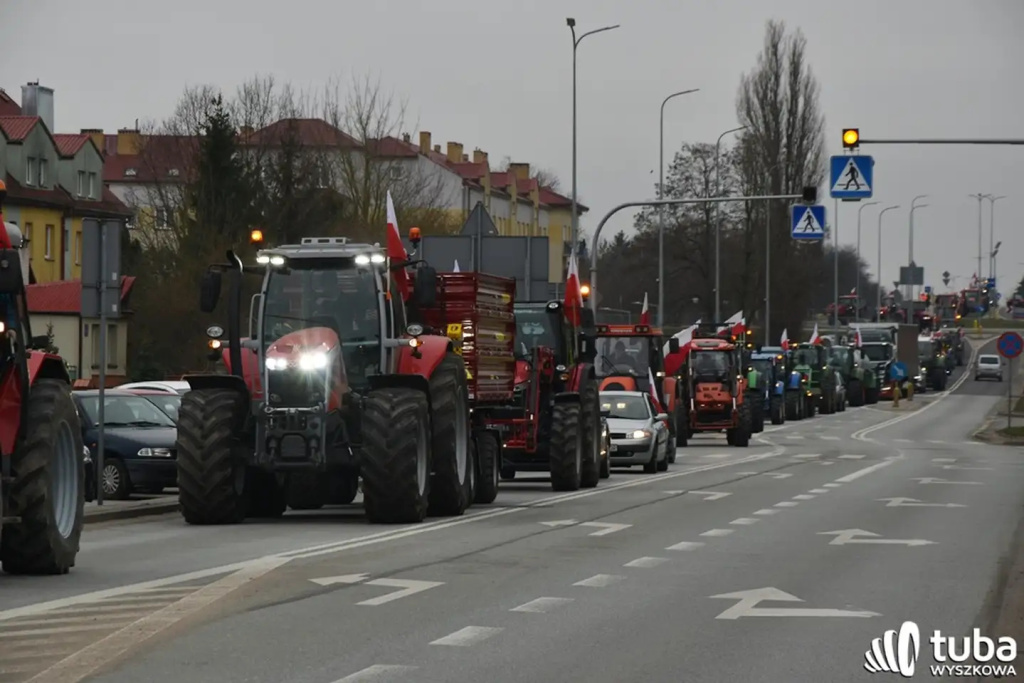 Protest rolników. 