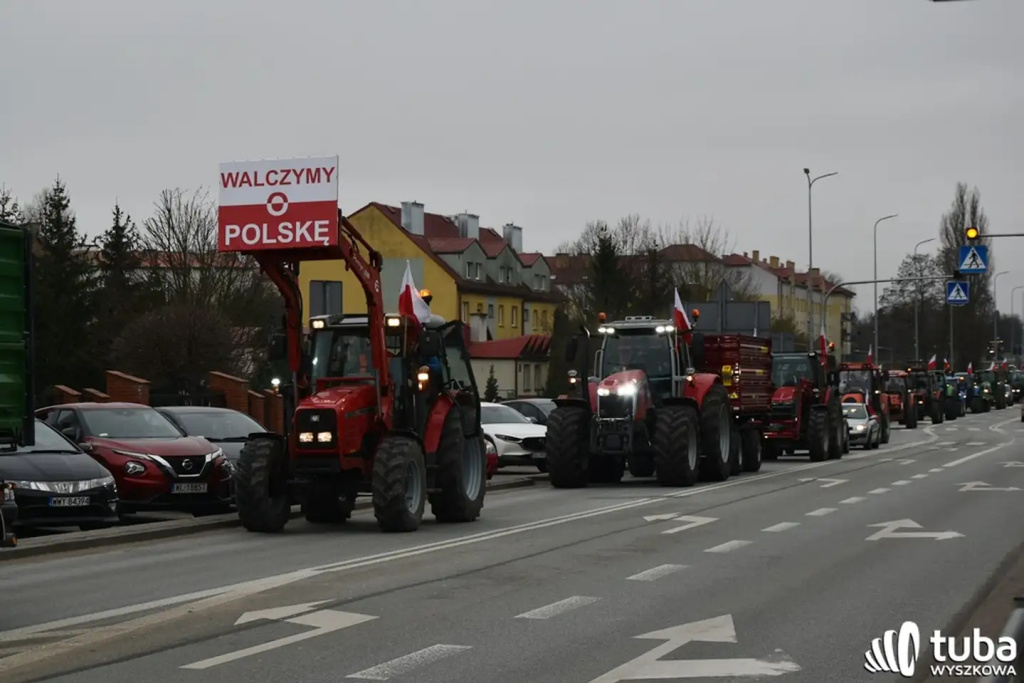 Protest rolników. 