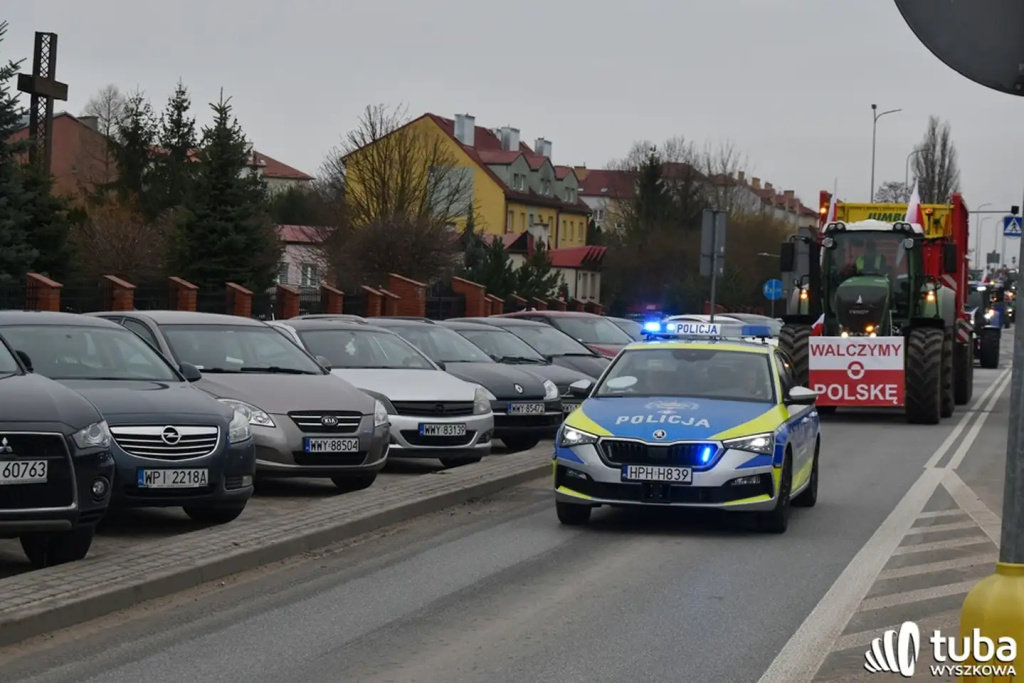 Protest rolników. 