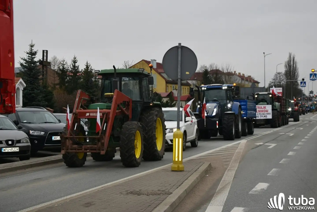 Protest rolników. 