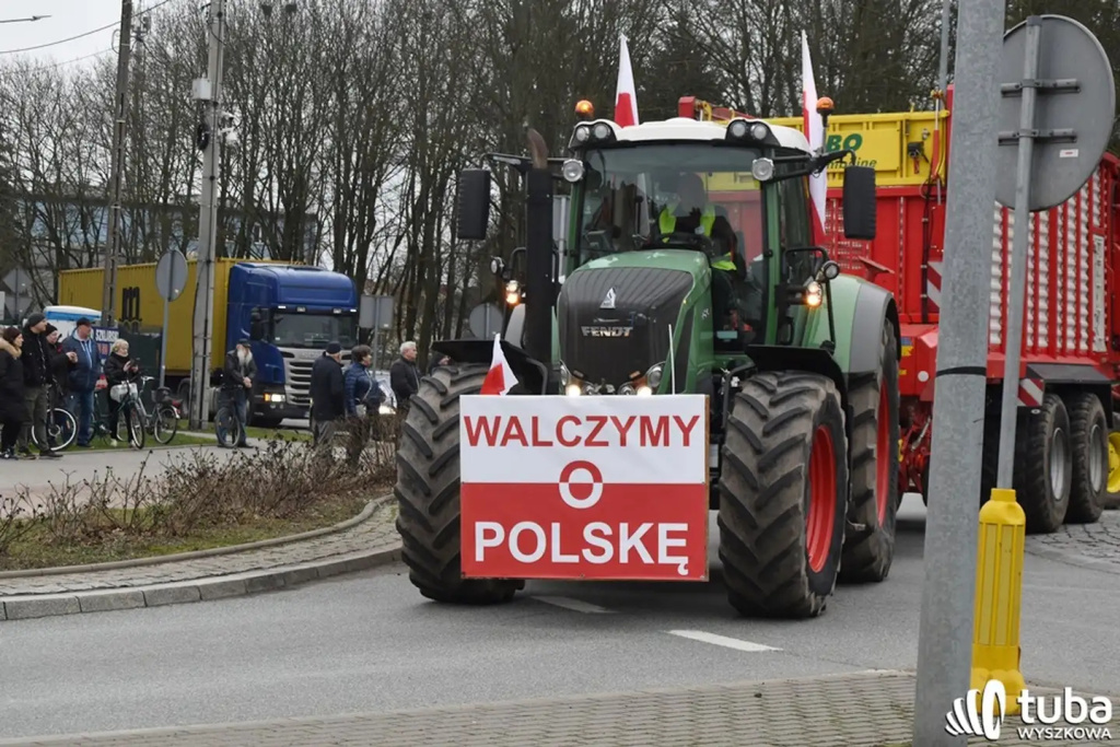 Protest rolników. 