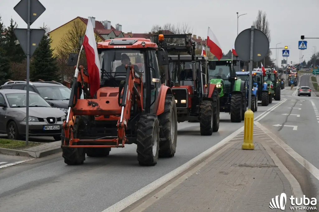 Protest rolników. 