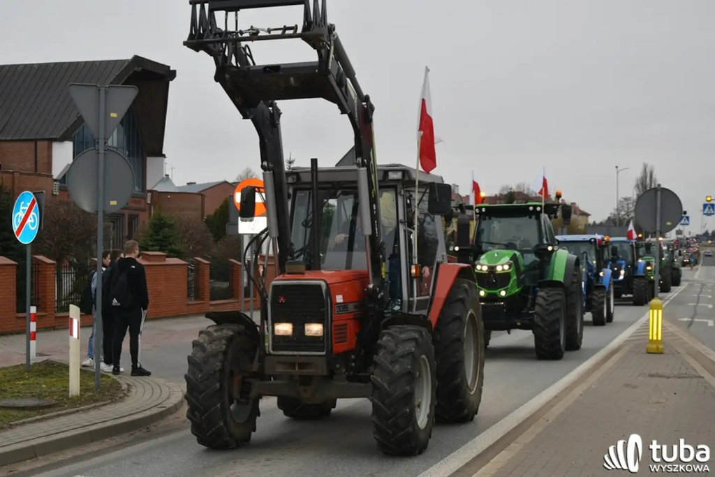 Protest rolników. 