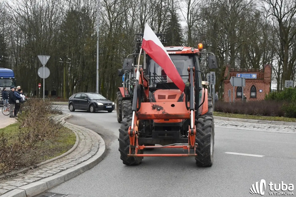 Protest rolników. 