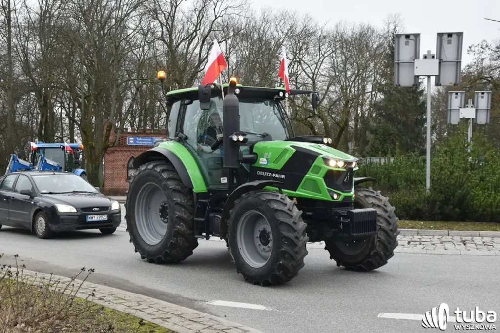 Protest rolników. 