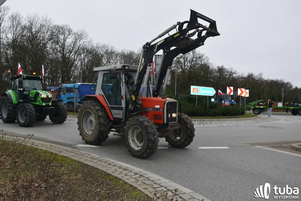 Protest rolników. 