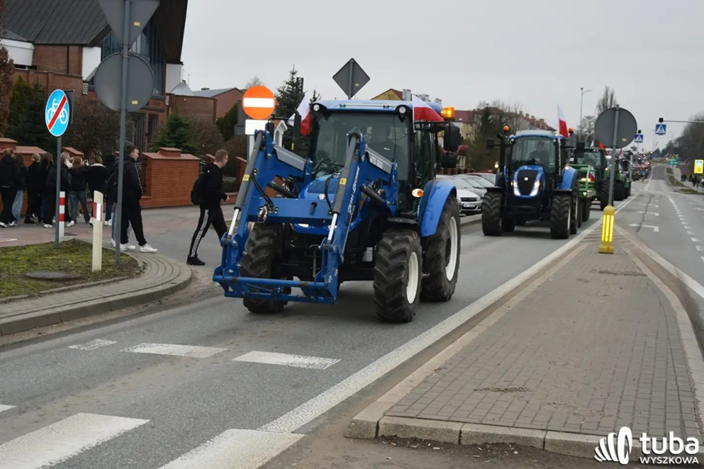 Protest rolników. 
