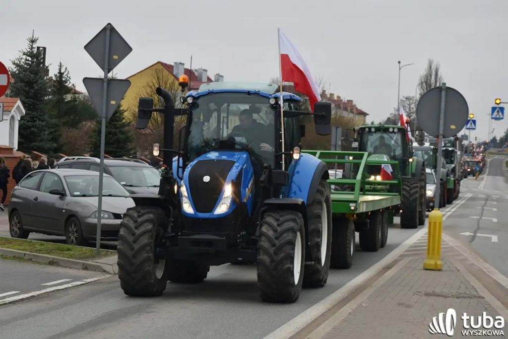 Protest rolników. 
