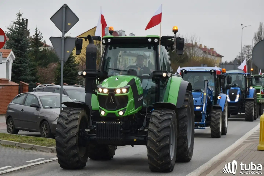 Protest rolników. 