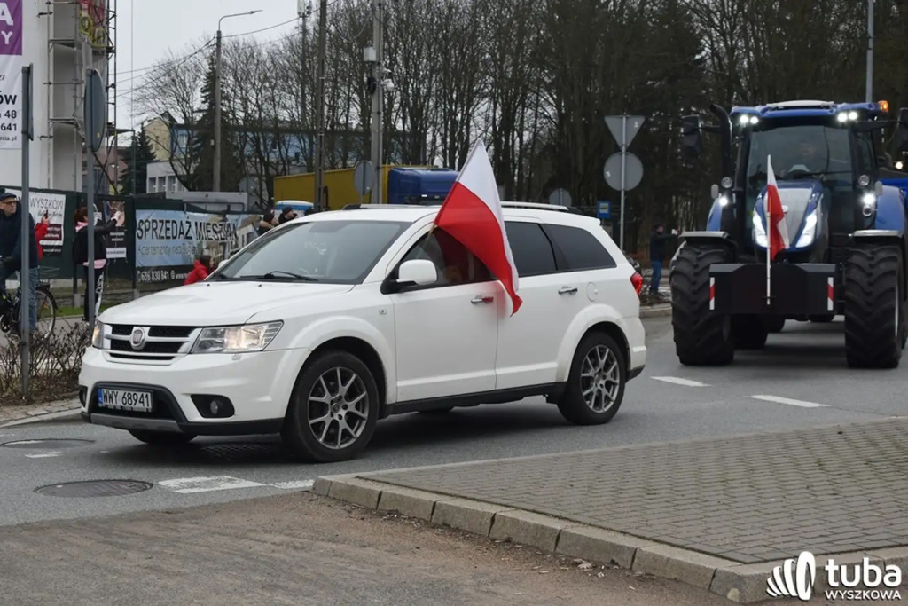 Protest rolników. 