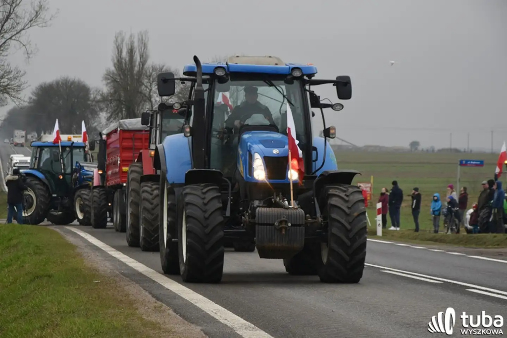 Protest rolników. 