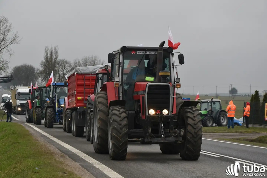 Protest rolników. 