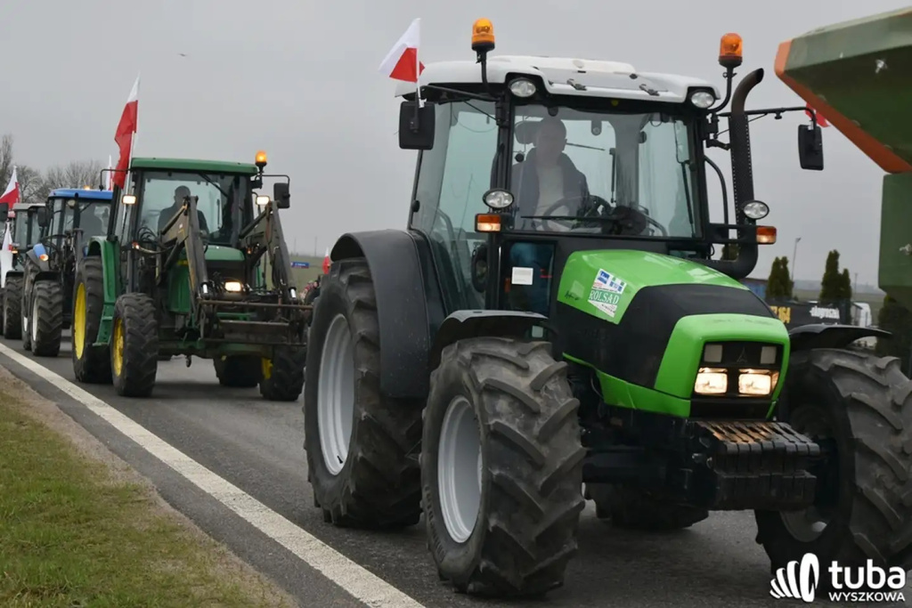 Protest rolników. 
