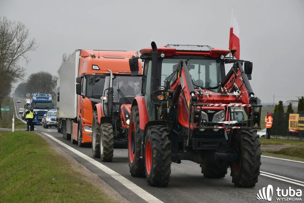 Protest rolników. 