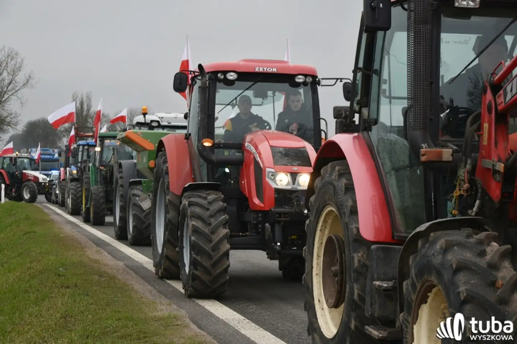 Protest rolników. 