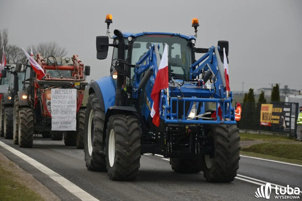 Protest rolników. 