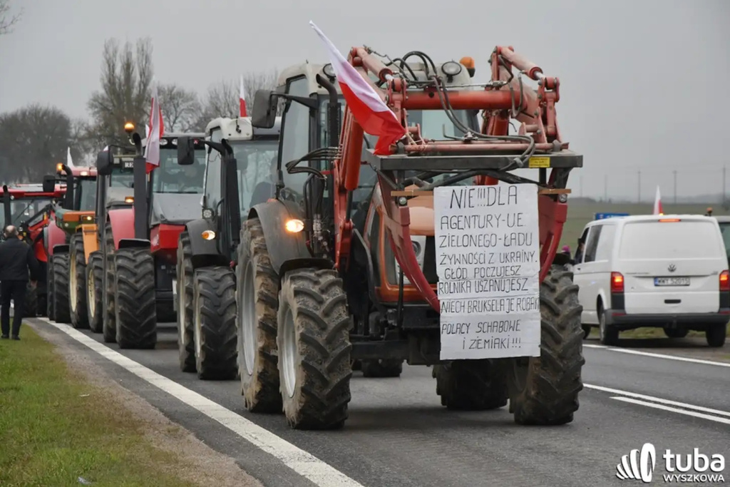 Protest rolników. 