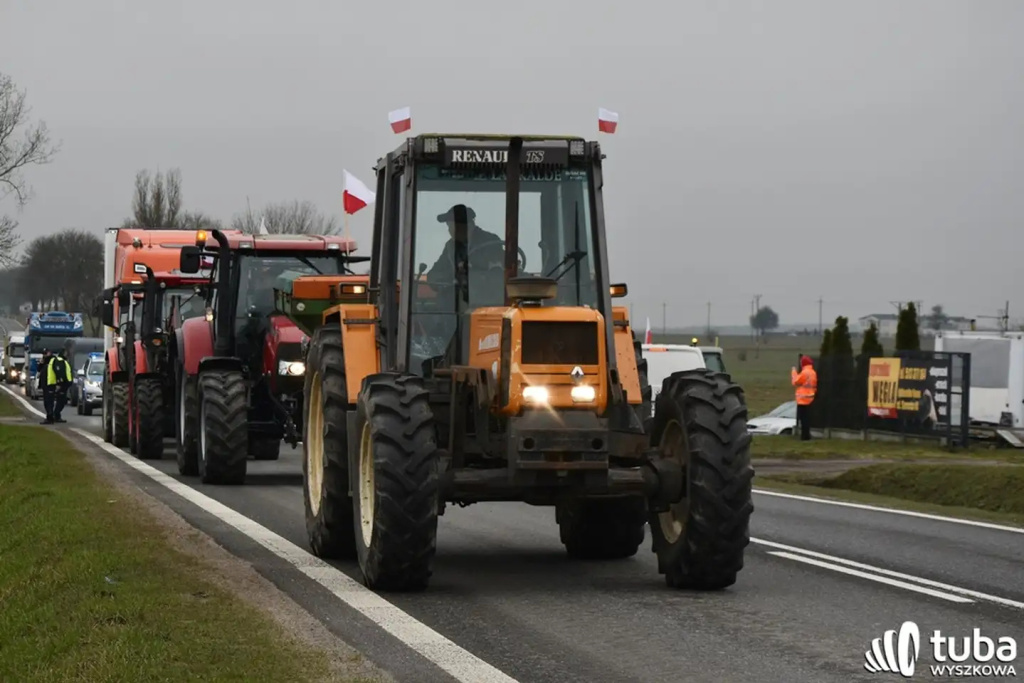 Protest rolników. 
