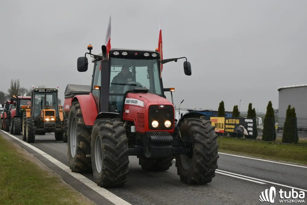 Protest rolników. 