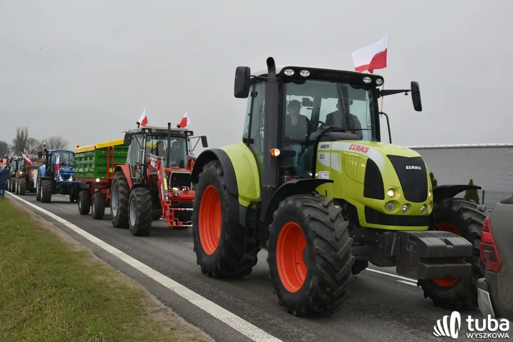 Protest rolników. 