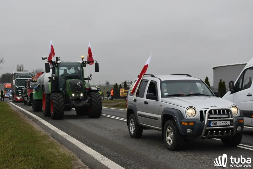 Protest rolników. 