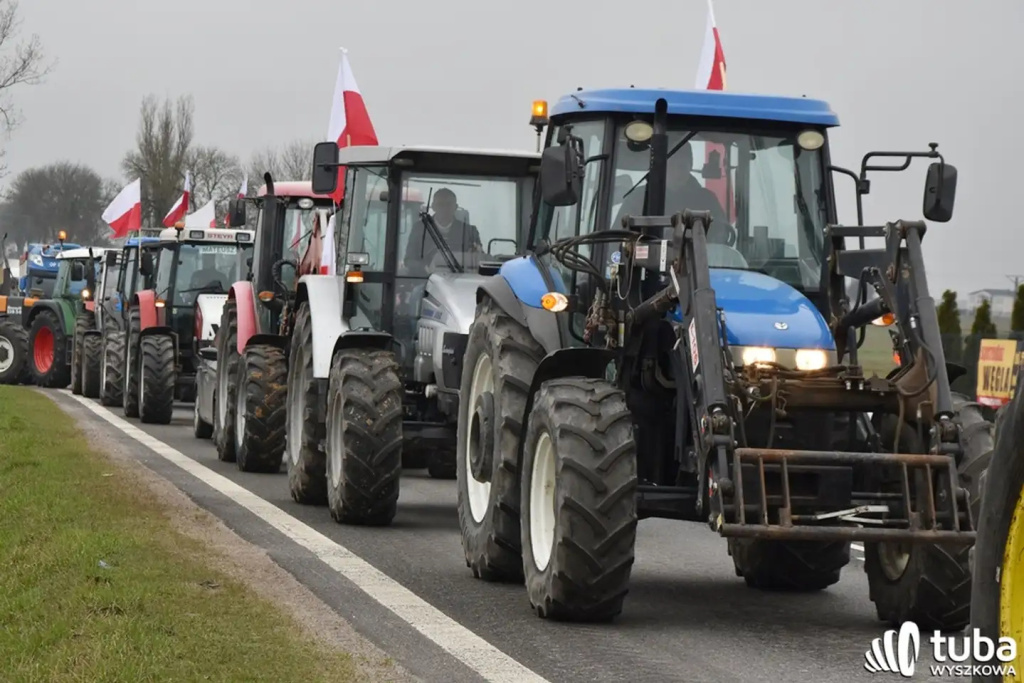 Protest rolników. 