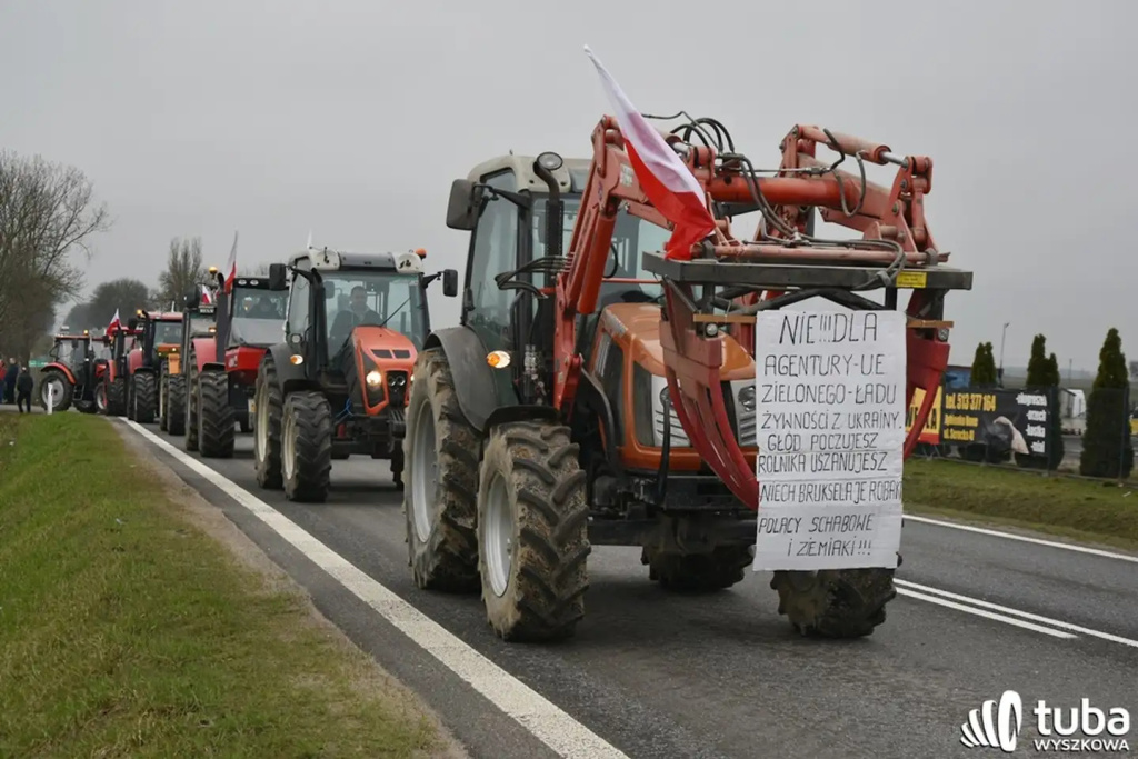 Protest rolników. 