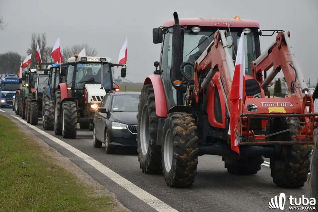 Protest rolników. 