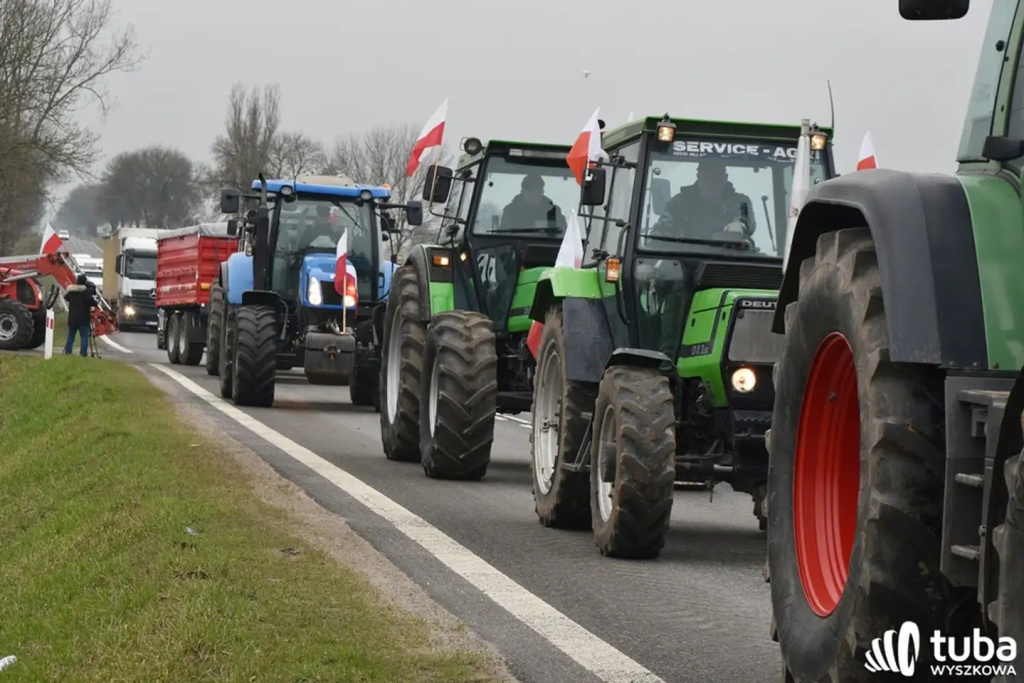 Protest rolników. 
