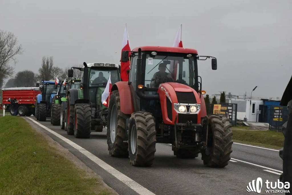 Protest rolników. 