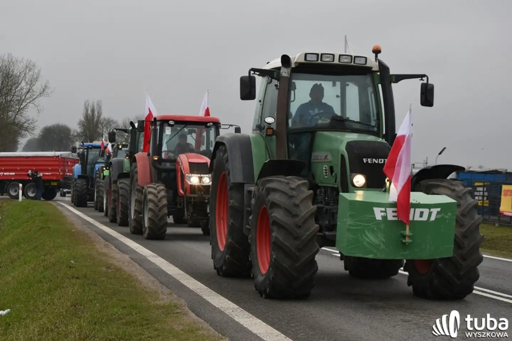 Protest rolników. 