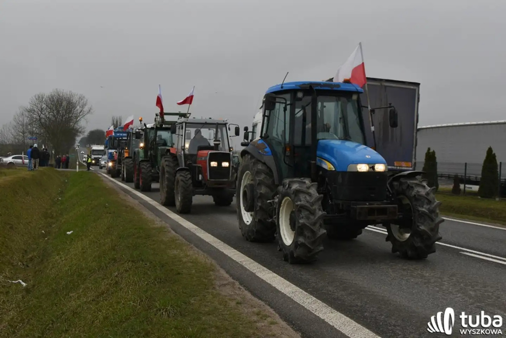 Protest rolników. 