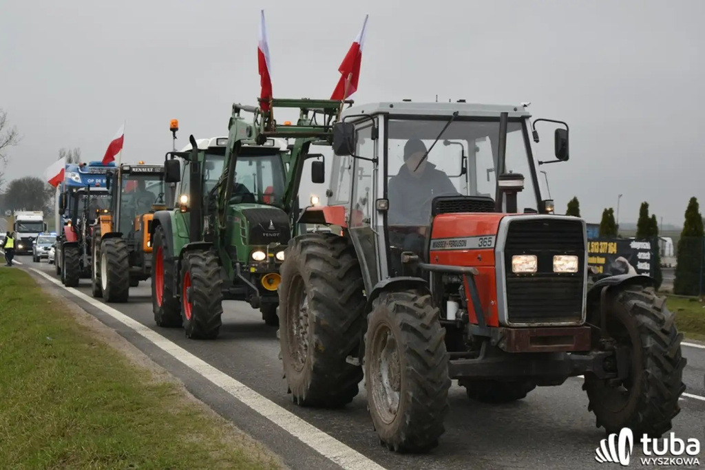 Protest rolników. 