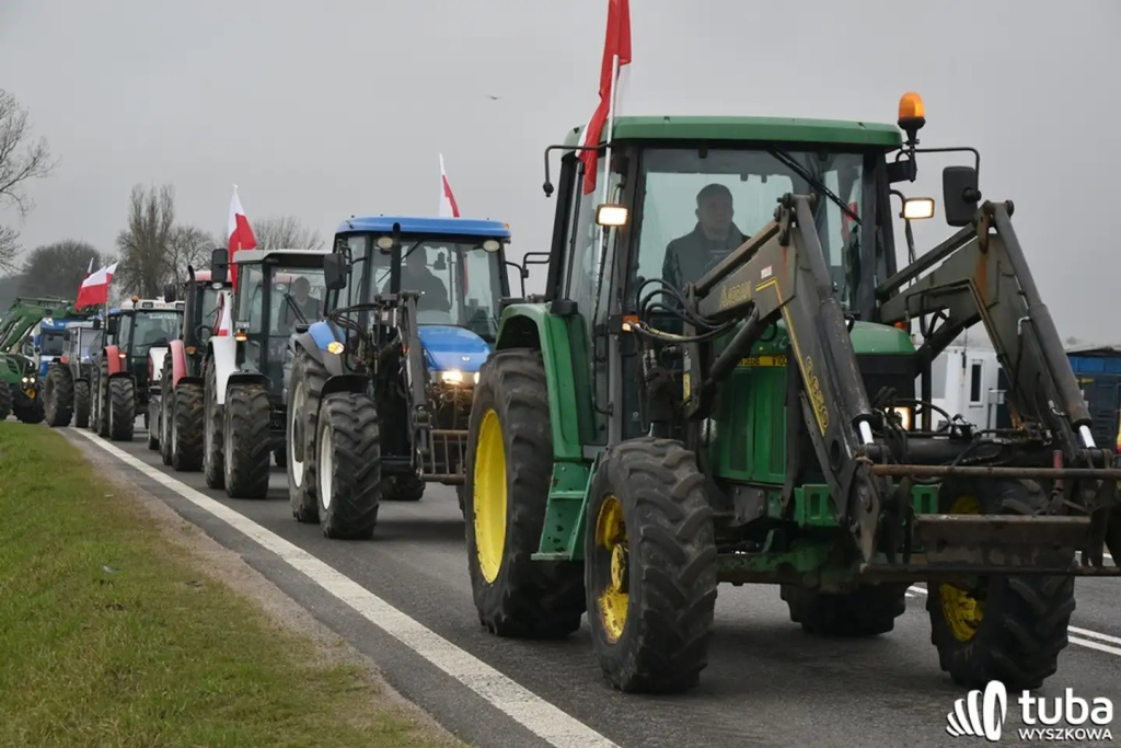 Protest rolników. 
