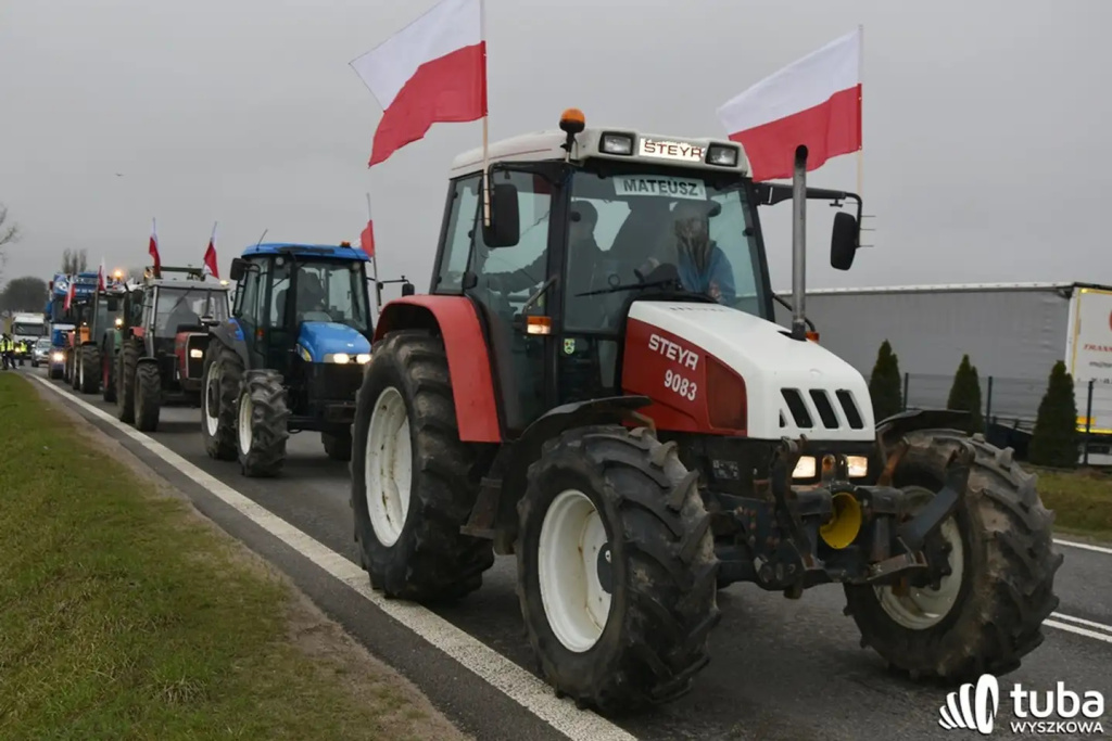 Protest rolników. 