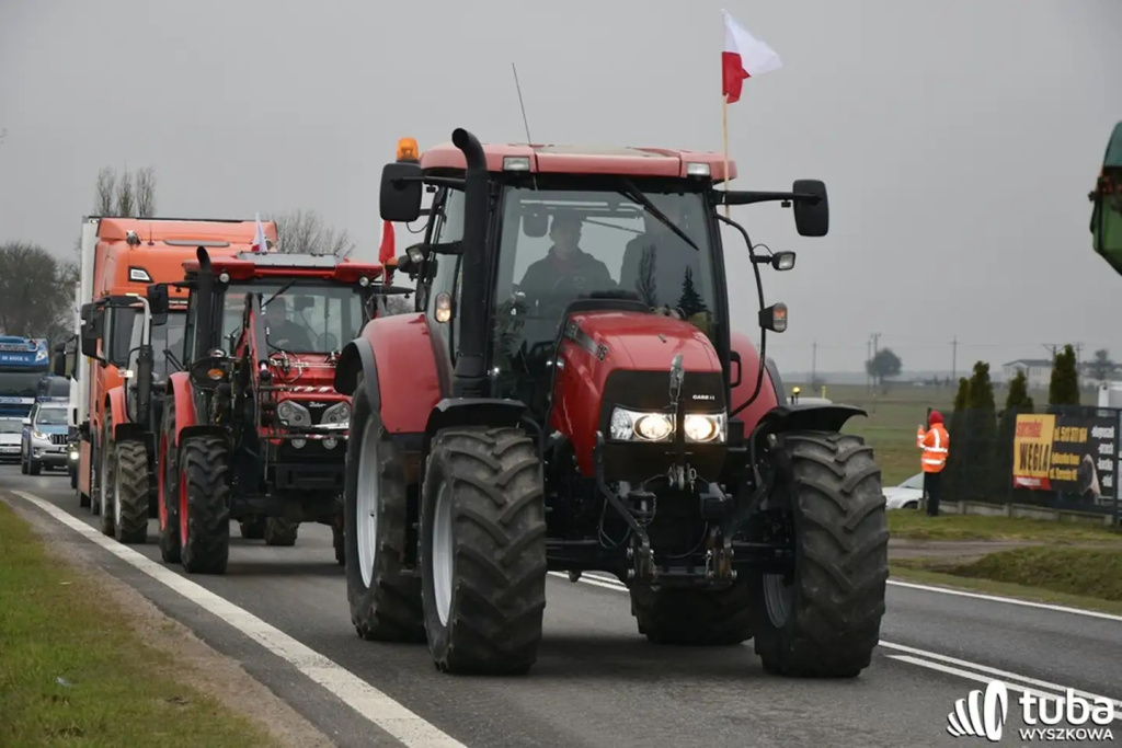 Protest rolników. 
