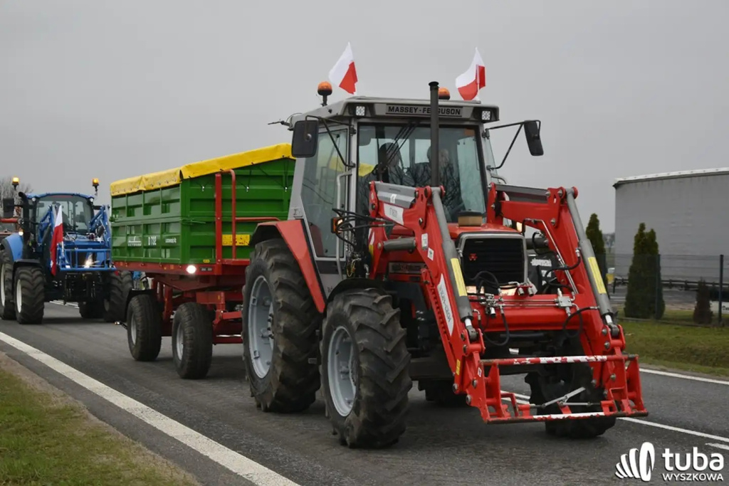 Protest rolników. 