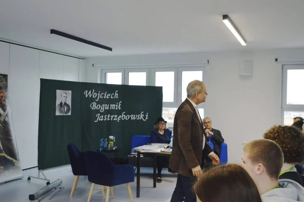 Olgierd Łukaszewicz gościem ZS nr 3 w Wyszkowie