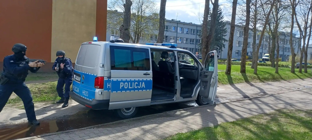 Napastnik w szpitalu! Spokojnie, to tylko ćwiczenia służb