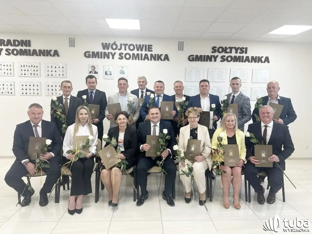 Zaprzysiężony wójt i radni w gminie Somianka