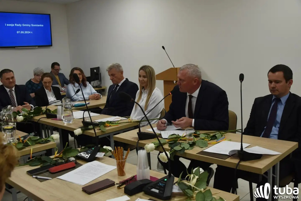 Zaprzysiężony wójt i radni w gminie Somianka