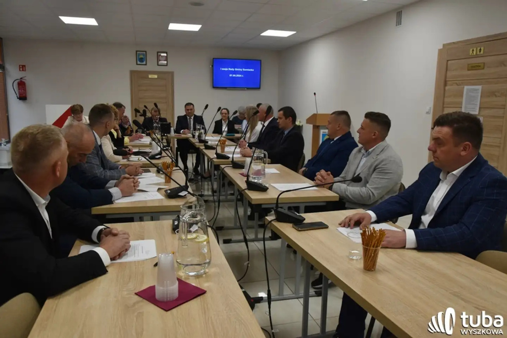 Zaprzysiężony wójt i radni w gminie Somianka