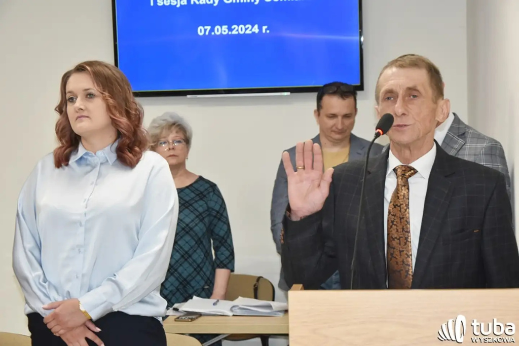 Zaprzysiężony wójt i radni w gminie Somianka